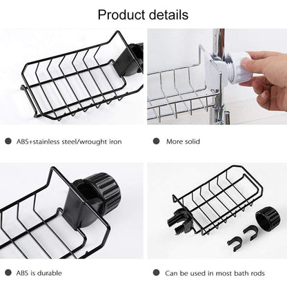 Stainless Steel Faucet Shelf