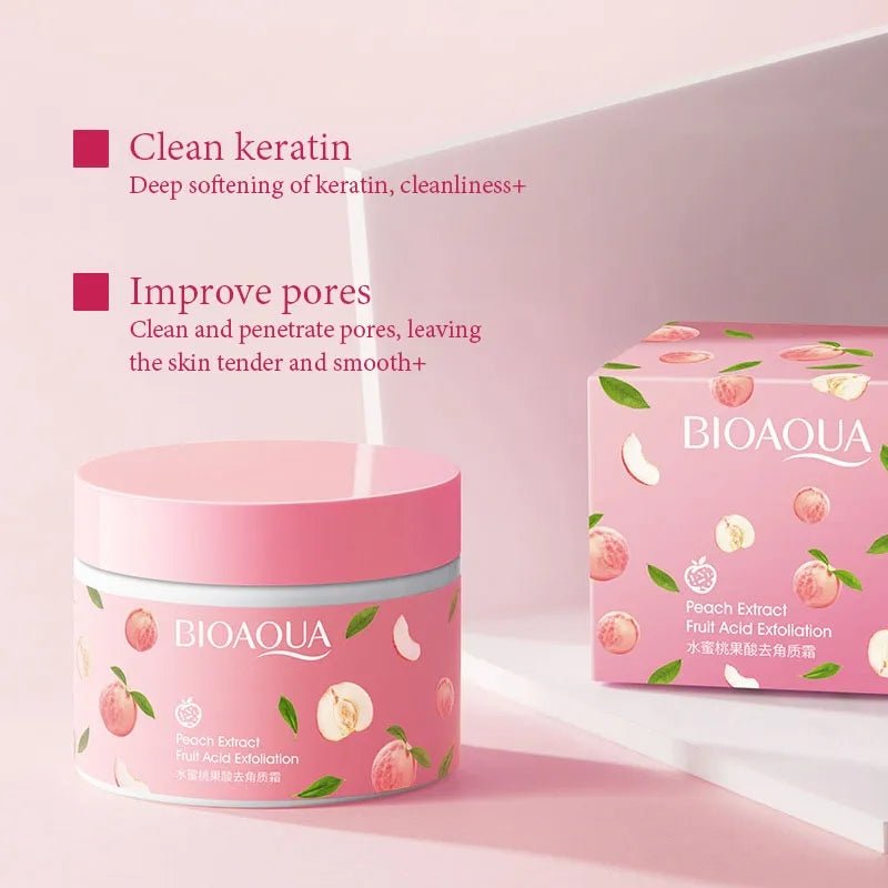 BIOAQUA - Peach Extract Exfoliating Gel Face Cream